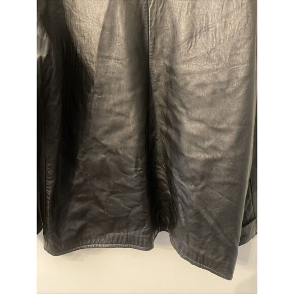 Vintage Today's Man TM Leather Jacket Black Size Large - Picture 10 of 10